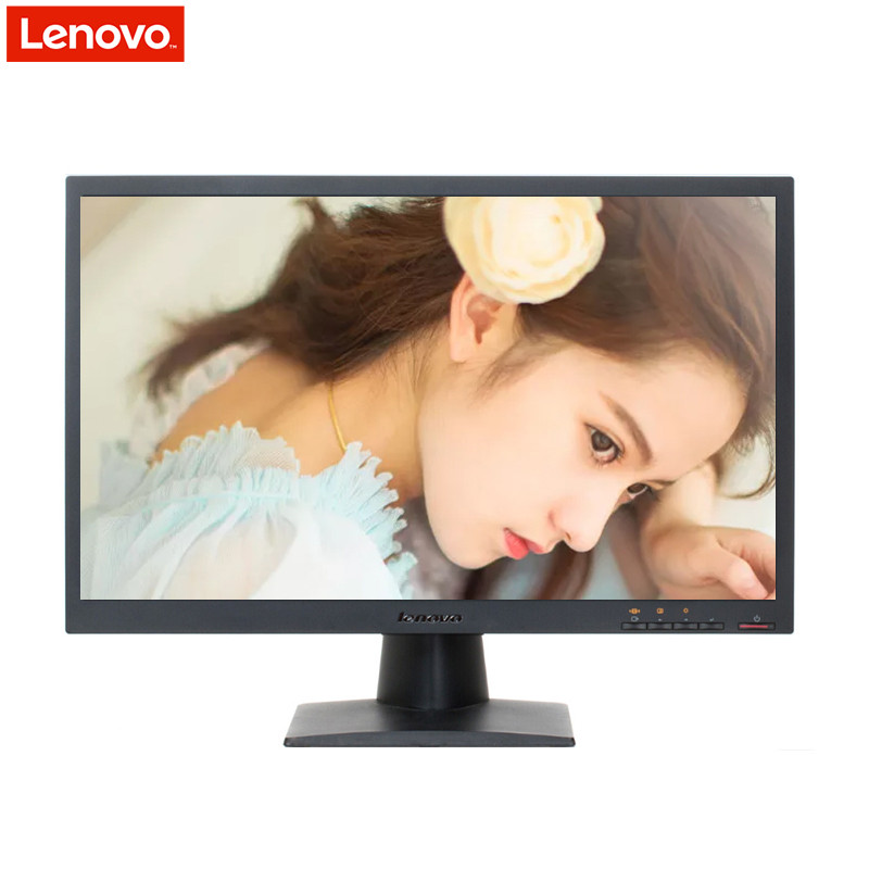 联想(Lenovo)商用显示屏 扬天21.5英寸1920*1080宽LED液晶显示器 黑色 项目