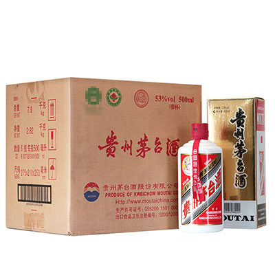 茅台飞天(2017年) 53度 500ml*6瓶 整箱装 酱香型白酒