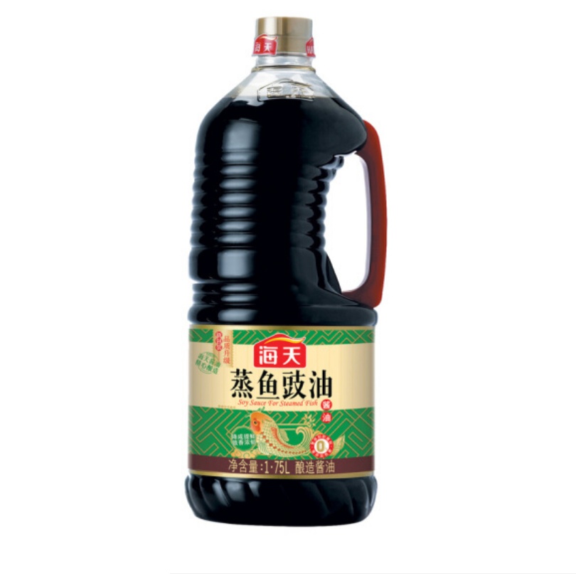 CCSM4 海天 蒸鱼豉油生抽功能酱油 清蒸海鲜炒饭剁椒鱼头调味料调料1750ml