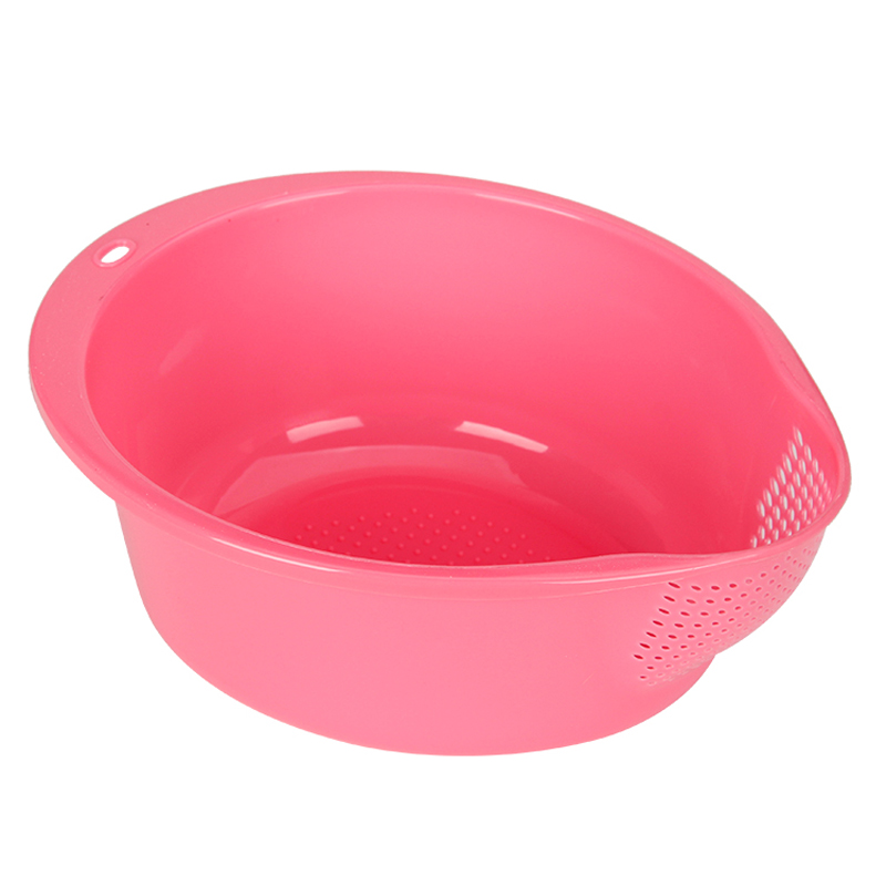 塑料淘米器创意沥水篮洗米筛厨房淘米篮厂家直销淘米盆