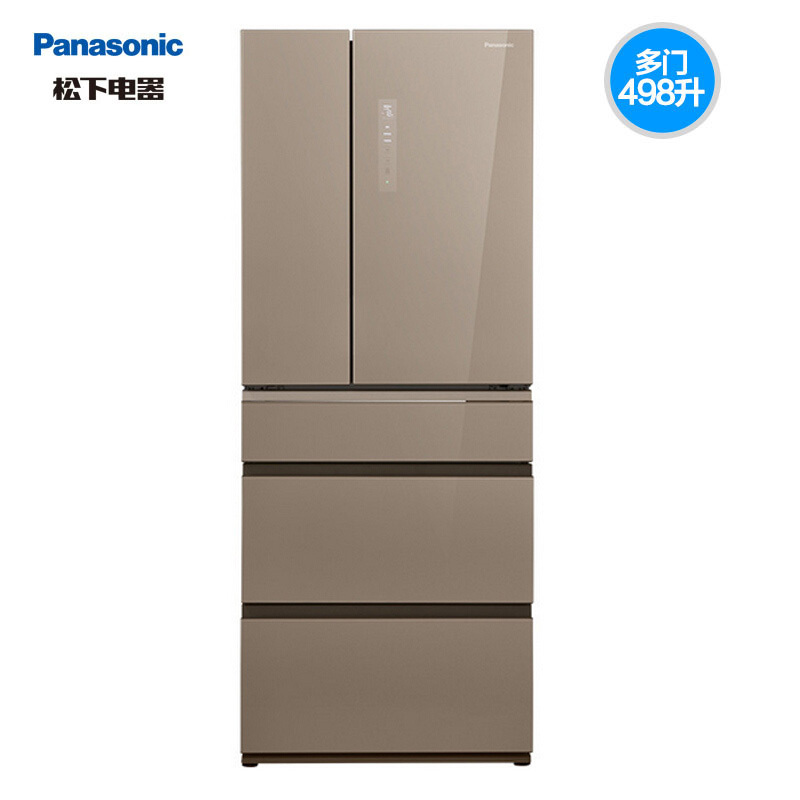 松下冰箱 NR-E531TX-XN 498升 变频风冷无霜多门冰箱