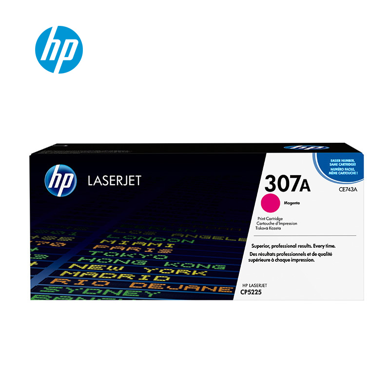 [精选]惠普(HP) CE743A 307A 品红色 LaserJet 硒鼓 (适用LaserJet CP5220)