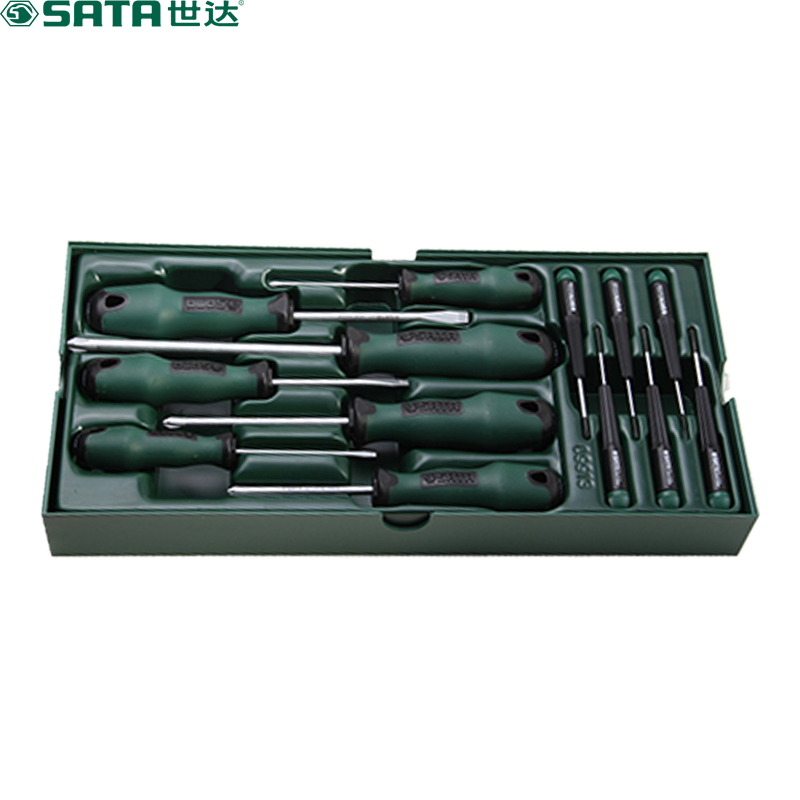世达(SATA) 工具托组套-13件螺丝批 09913 (单位:套)