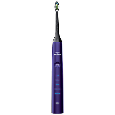 [5种口腔清洁模式]飞利浦(PHILIPS)HX9372/04电动牙刷 声波技术 全身水洗 充电式 成人通用 魅惑紫钻