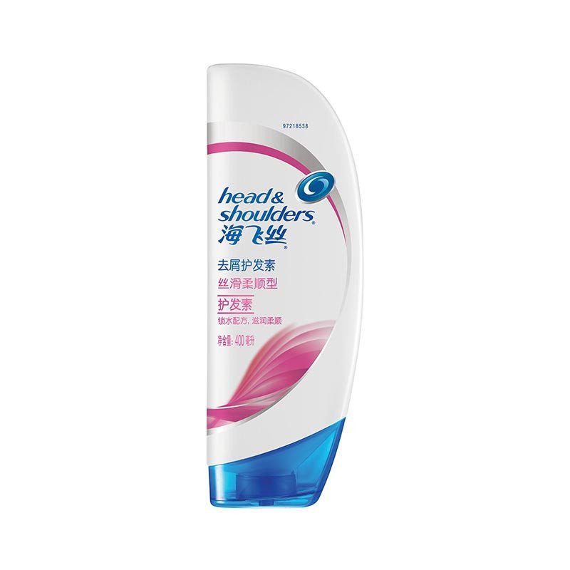 海飞丝 去屑润发精华露丝质柔滑型 400ml (瓶)