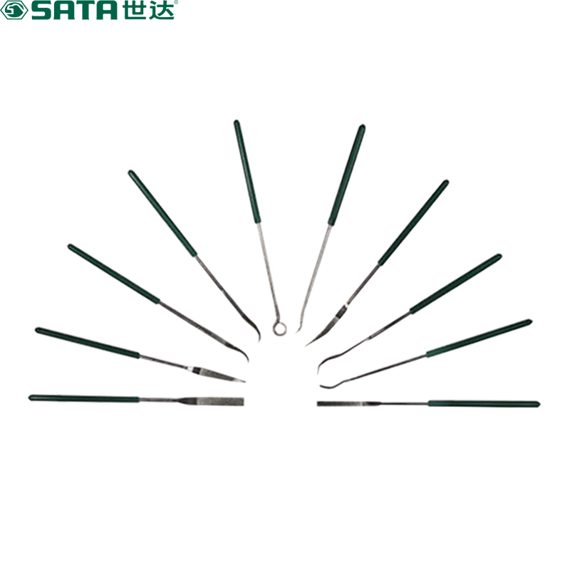 世达(SATA) 10件套 金刚石异型什锦锉 3*140MM 03805 （单位：套）