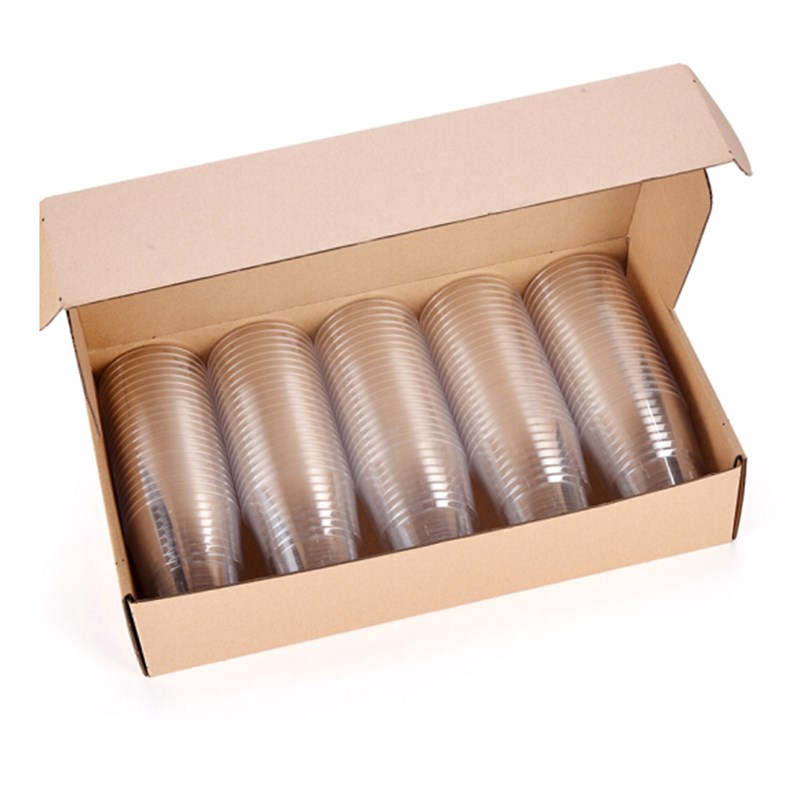 得力(deli) 一次性塑料透明杯 水杯 得力办公组合套装