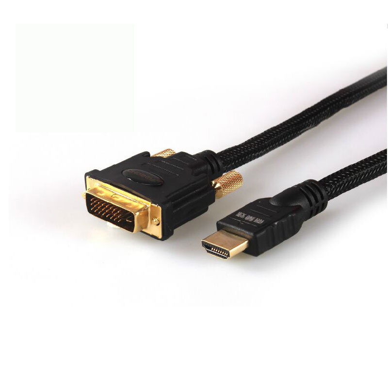 秋叶原 黑色 10m DVI-HDMI线 高清转接线 Q605 1根