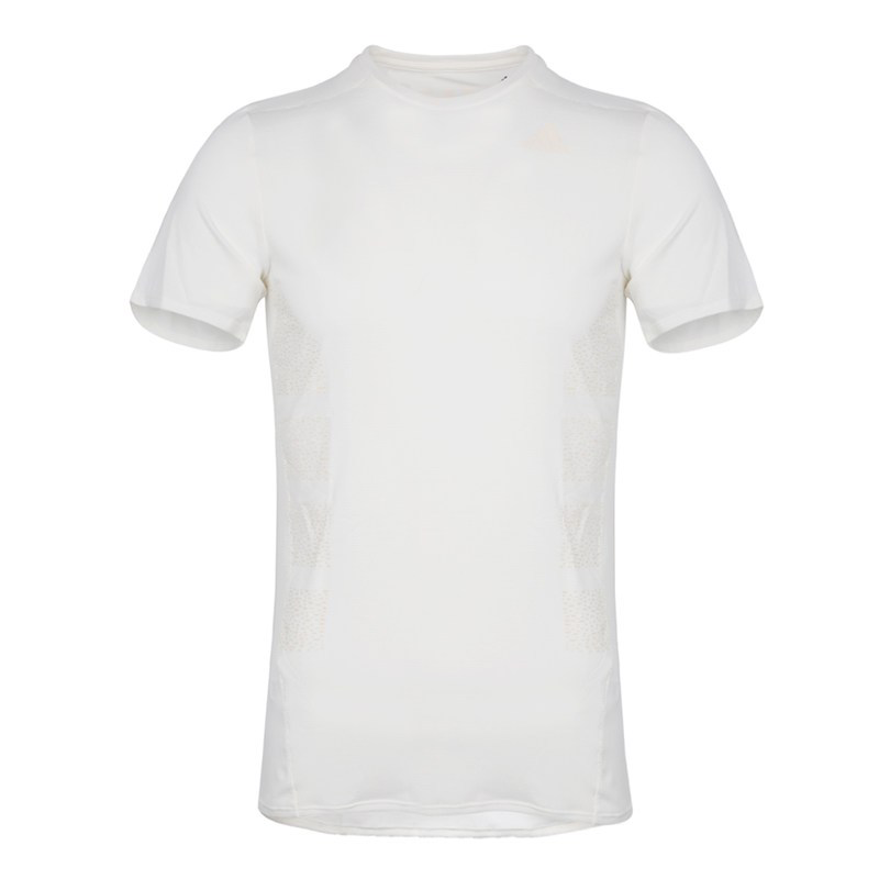 阿迪达斯(adidas)夏季男士圆领短袖运动T恤SUPERNOVA SHIRT CZ0299