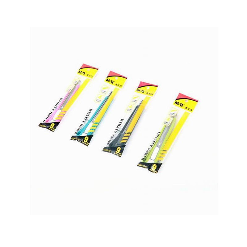 LTSM 晨光(M&G) ASS91352办公用美工刀裁纸刀切割用品 90mm单个装颜色随机