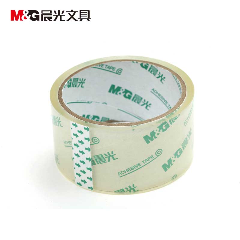 晨光AJD97336透明封箱胶带48mm*30y封箱胶带打包胶带 6卷/筒
