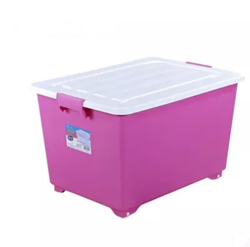 茶花(CHAHUA) 55 L正方收纳箱 28021T