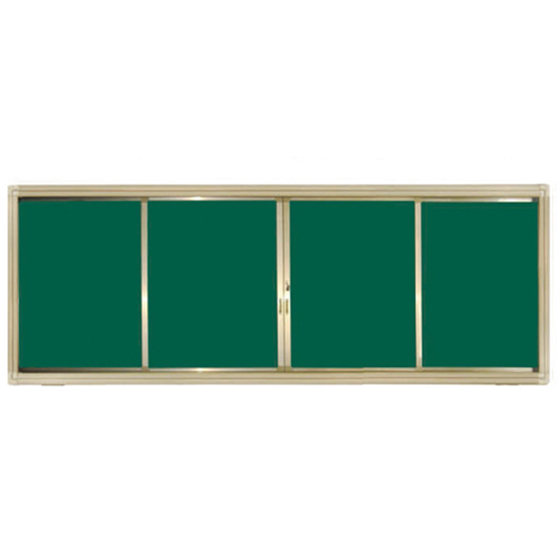 推拉黑板 道图 Howhaty DT-4130 国标 尺寸:4000mm×1300mm×190mm(可适当调整尺寸)