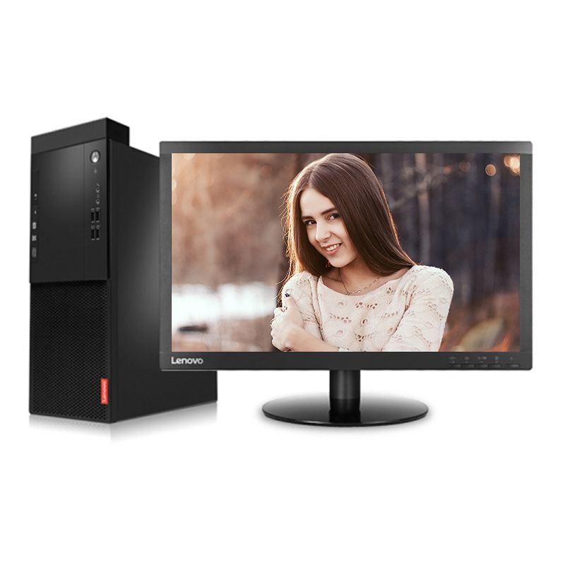 联想/Lenovo 启天M415-N007 19.5英寸台式计算机 i5-7500 4G 1T DVD刻录光驱