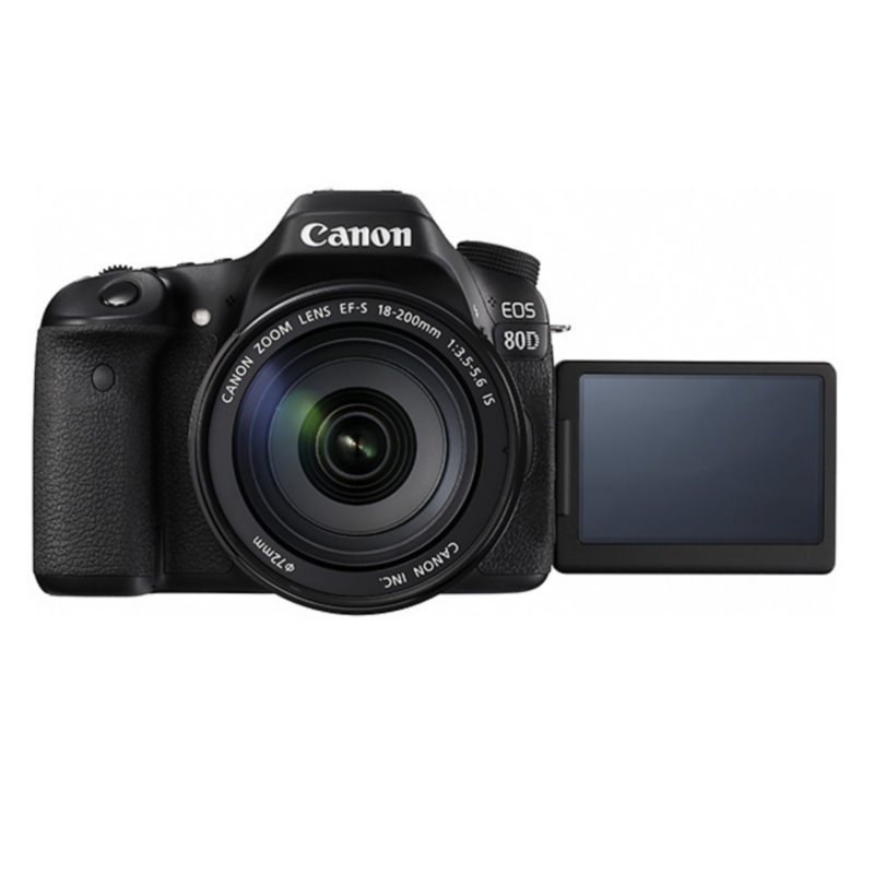 佳能(Canon)EOS 80D 数码单反相机套机(EF-S18-200IS)
