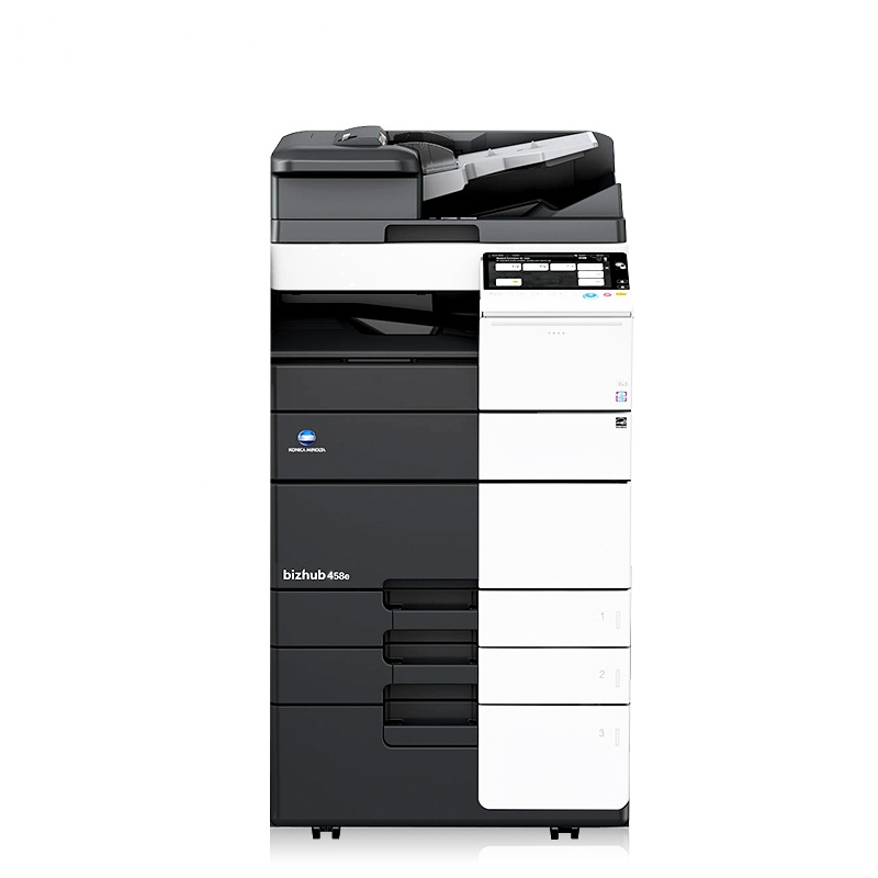 柯尼卡美能达(KONICA MINOLTA)bizhub 458e A3黑白复合机45页/分 打印复印扫描(含自动双面输稿器+双纸盒+双面单元)