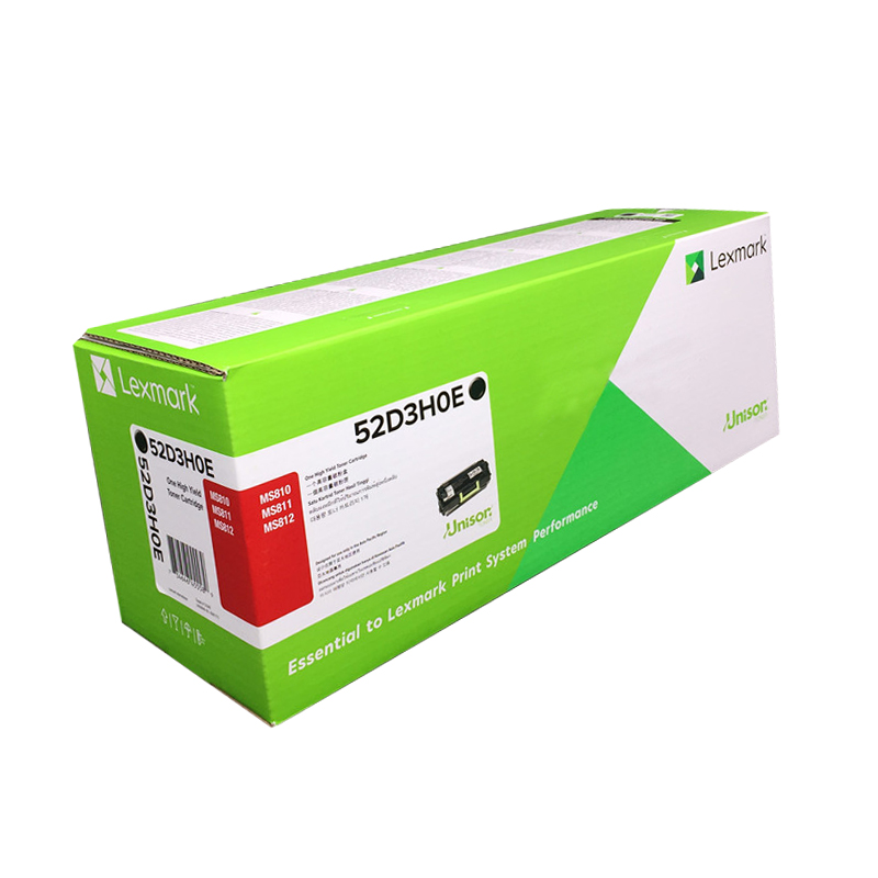 [精选]利盟(Lexmark) MS810de/dn MS811dn MS812de 原装碳粉盒25K墨盒52D3H0E