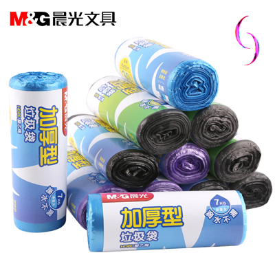 晨光垃圾袋加厚型(50*60cm混色)ALJ99408