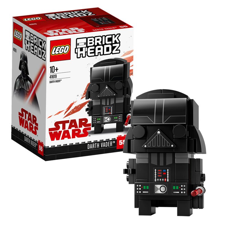 LEGO 乐高 BrickHeadz方头仔系列 达斯维德41619 100-200块 塑料玩具 10岁以上