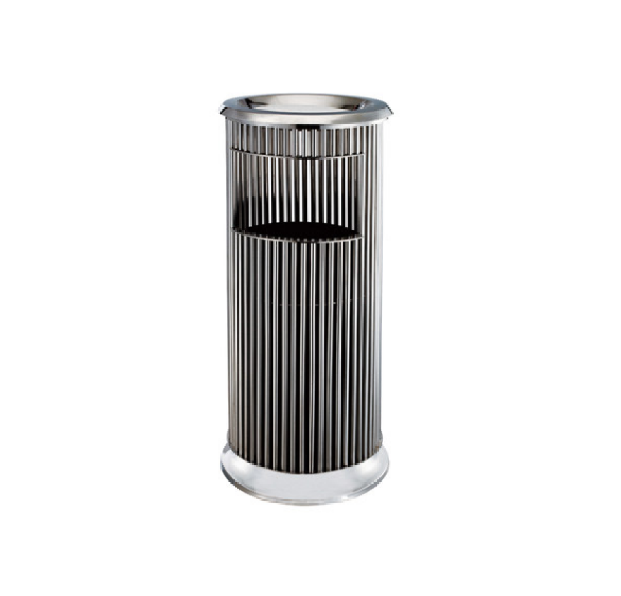 CCSM 艺术不锈钢垃圾桶 立式酒店垃圾桶(起订量10个)