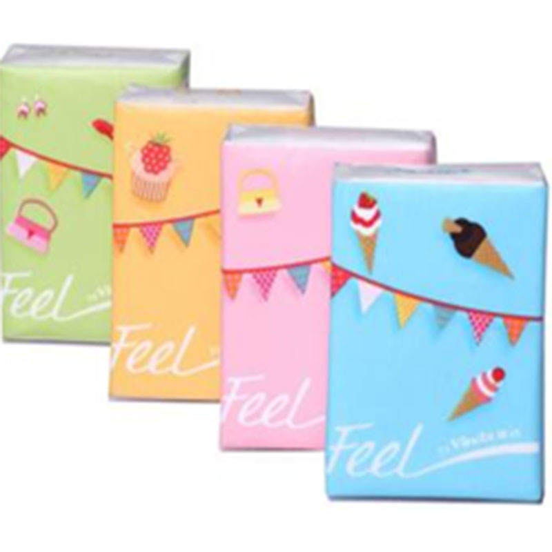 LTSM Vinda/维达手帕纸4层7张面巾纸纸手帕手纸(12包/条)V0135