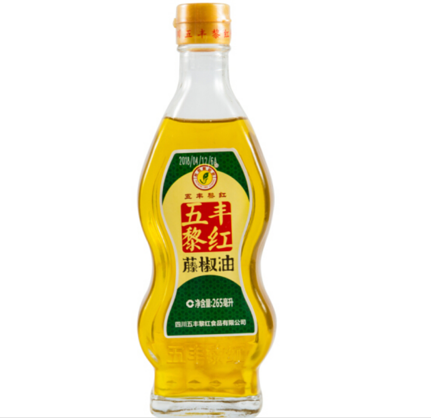 CCSM 五丰黎红 汉源藤椒油 265ml 凉拌佐料 四川调味料 265ml*12瓶/件