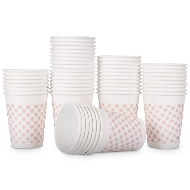 deli得力9570纸杯(白)250ml(50只/包)/4包装