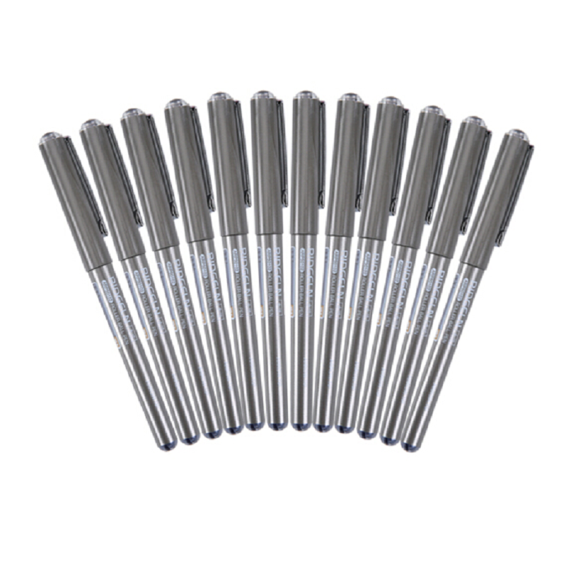 晨光(M&G) 黑色 0.5mm 12支装 陶瓷球珠 直液式签字笔 ARP50102A (单位:盒)