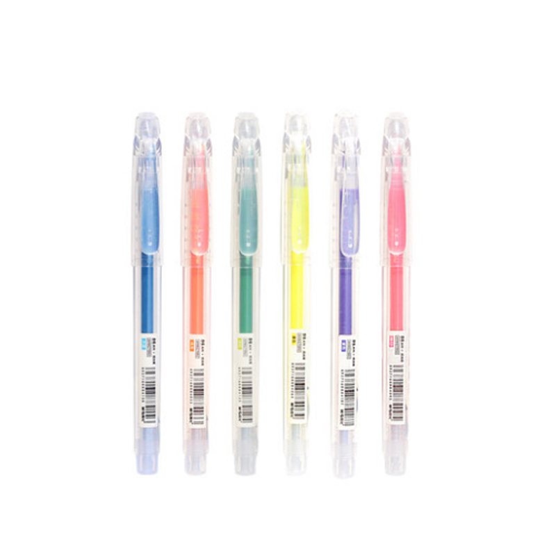 晨光 本味 黄色 单头 12支装 可换芯 荧光笔 AHM27002G (单位:盒)