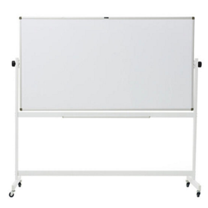 LTSM 晨光(M&G) ADB98345白板会议白板H型带支架可移动办公白板可翻转双面磁性写字板 900*1800mm