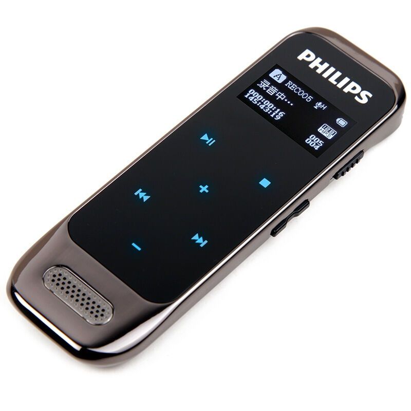 飞利浦(Philips) 8GB 触摸数码 录音笔 VTR-6600 锖色（单位：个）