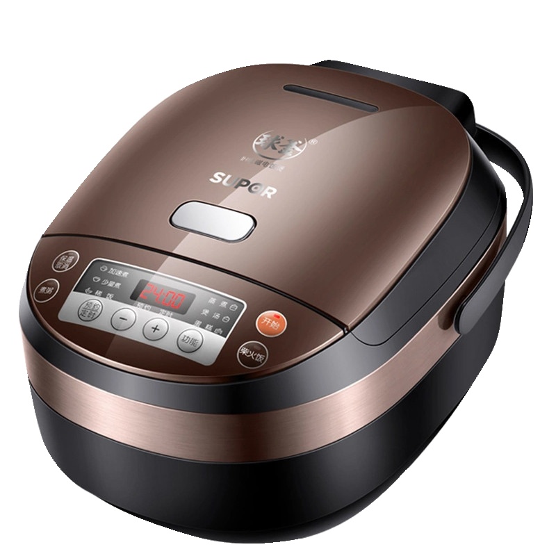 苏泊尔(SUPOR)CFXB50HC19-120电饭煲电饭锅 5L大容量精铁球釜合金内胆 IH电磁加热 预约功能金属机身