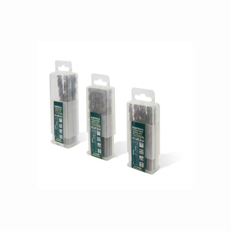 世达(SATA) 5件套耐磨直柄麻花钻 13MM 52230 货期5-10天