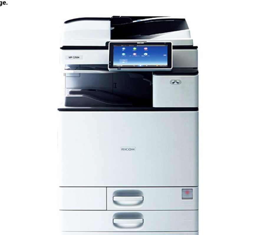 理光(Ricoh) A3彩色数码复合机 MP C2504EXSP (单位:台) (复印 打印 扫描 输稿器 双纸盒)