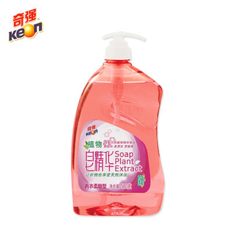 奇强(Keon) 全植物皂液 全植物液态皂 内衣专用皂液 天然植物油精华 580g (单位:瓶)