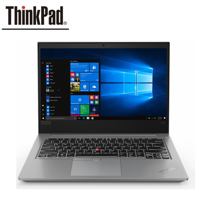 联想 ThinkPad E490 14.0英寸笔记本电脑 Intel i5-8265U 8GB 1TB+128GB