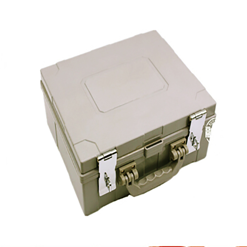 强存 QC-320 银行专用320万提款箱 塑钢运钞箱 柜员钱箱