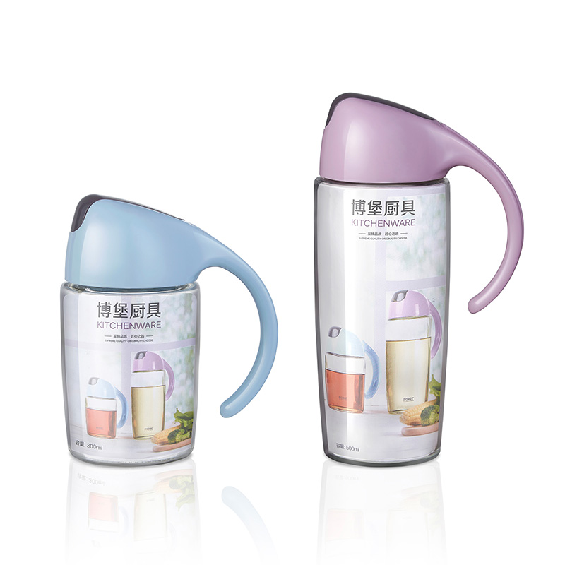 博堡(BOBer))自动翻盖油醋壶套装BDY-S008