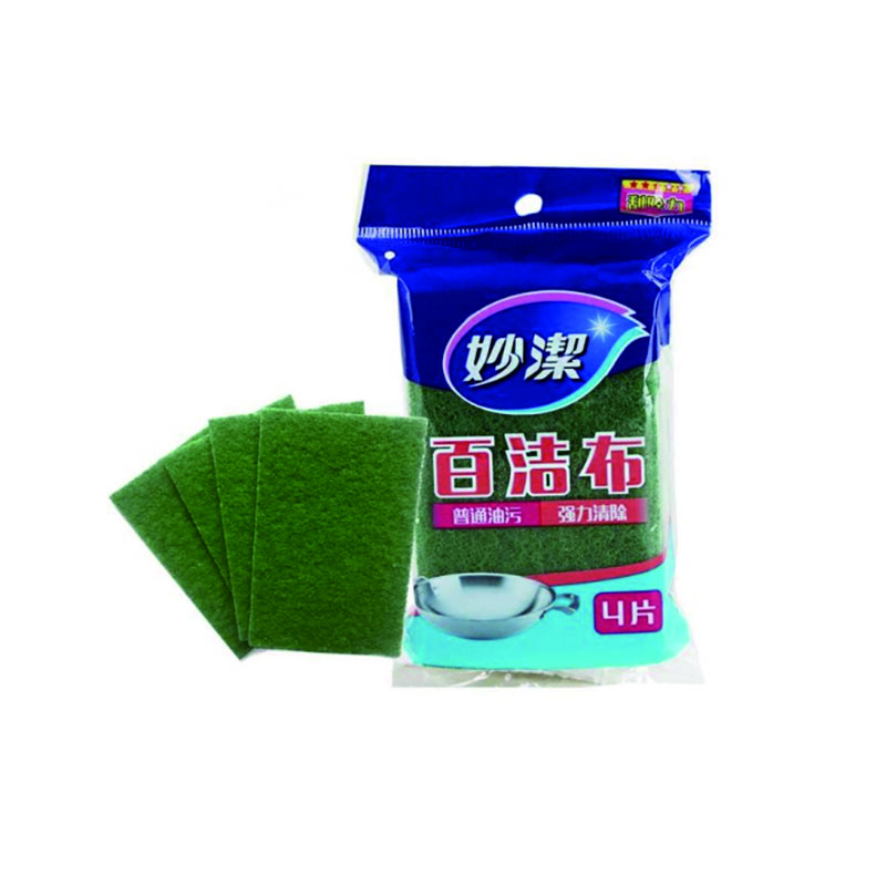 LTSM 妙洁 MHC4 妙洁百洁布刷碗布百洁布刷锅百洁布家之常备经典款 4片