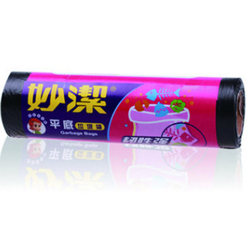 LTSM 妙洁 点断式平底垃圾袋(大) MBGRLC * 家用垃圾袋 20只黑色