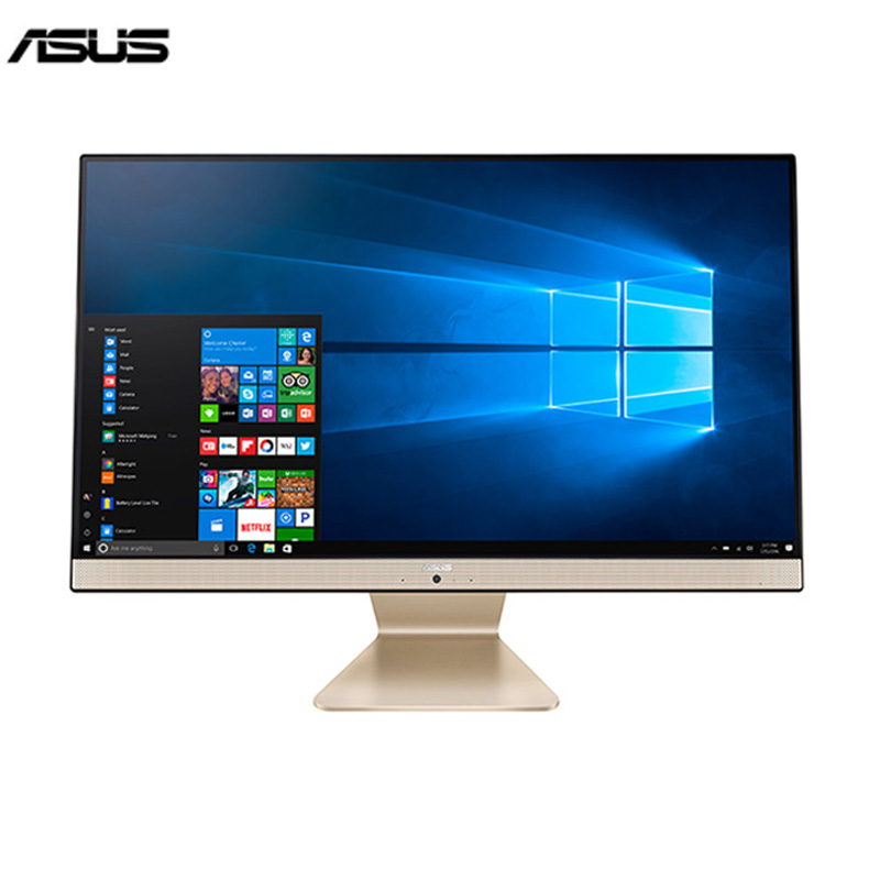 华硕(ASUS) A6511商用一体机电脑 23.8英寸显示器(i3-8130U 4G 1T+128G 2G独显 黑)