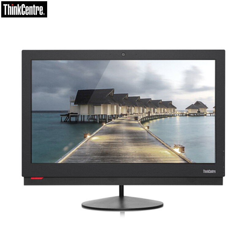 联想ThinkCentre M818z 23.8英寸一体机电脑(I5-7500 4GB 1TB+128GB固态 2G独显 刻录 W10H)