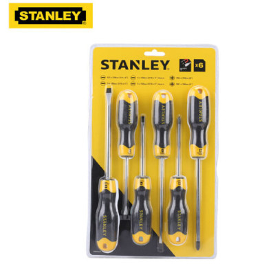 史丹利 6件铬钒钢胶柄螺丝批带测电笔套装 STHT92002-8-HC