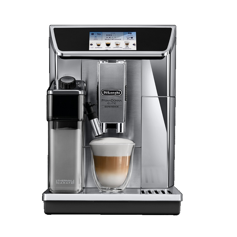 德龙(Delonghi)全自动咖啡机ECAM650.85原装进口一键奶咖记忆个性化定制触摸彩屏手机控制花式意式浓缩