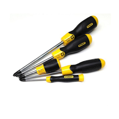 史丹利Stanley 胶柄十字螺丝批PH3x250mm&65-174-0-23