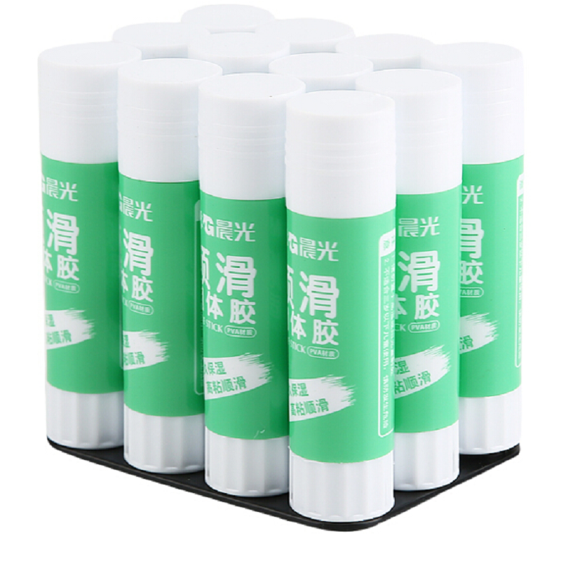 晨光(M&G) 21g 12支/盒 顺滑 固体胶 ASGN7104 (单位:盒)