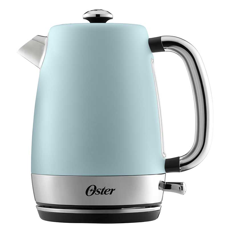 美国奥士达（Oster）电热水壶家用进口不锈钢英国品牌温控电烧水壶（海洋蓝）