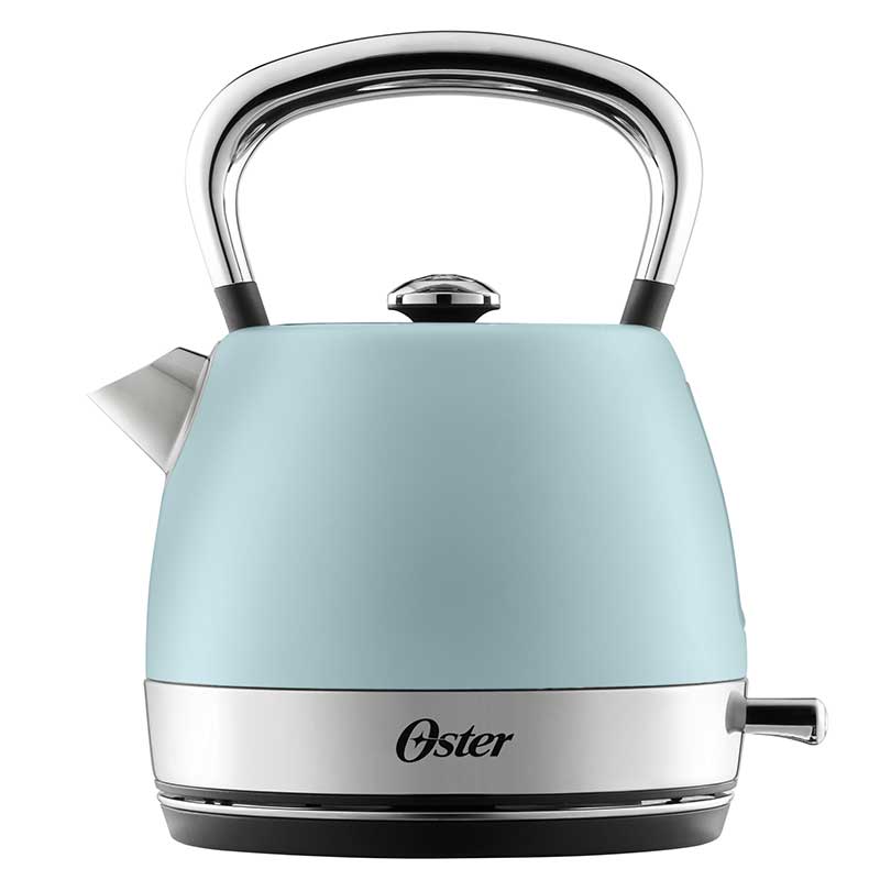 美国奥士达(Oster)电热水壶家用进口不锈钢英国品牌温控电烧水壶(海洋蓝)