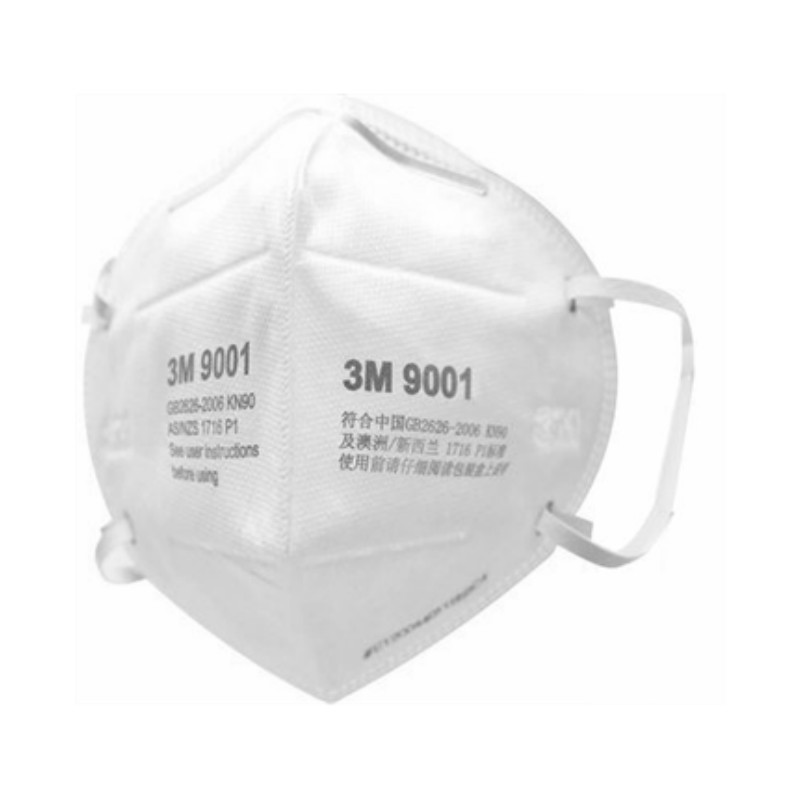 3M 9001A 折叠式颗粒物防护口罩 (耳带式)
