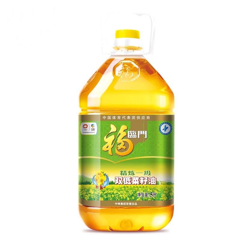 中粮 福临门 精炼一级 双低菜籽油 5L (单位:桶)